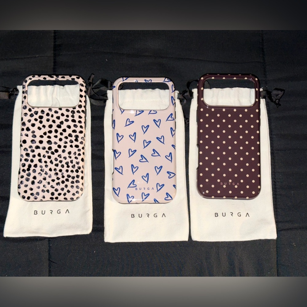 Burga Phone Cases Set of Three